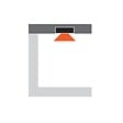 ASLO - Panneau LED carré 170 x 170mm 12W 4000K blanc neutre ASLO - vignette