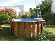 UBBINK - Piscine bois Sunwater 3,60 x 1,20 m liner bleu - Ubbink - vignette
