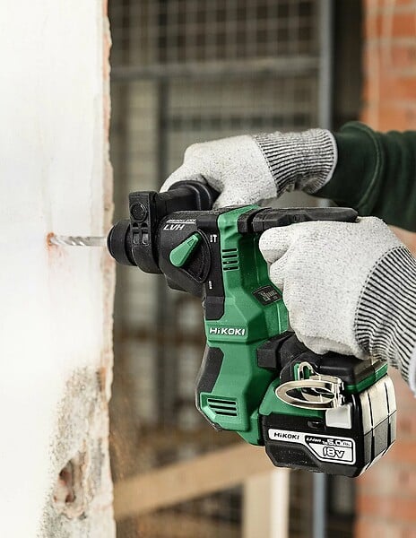 HIKOKI - Perforateur SDSPlus sansfil Hikoki DH18DPAW2Z 18 V sans batterie ni chargeur  HitCase - large