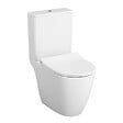 VITRA - WC à poser sans bride VitrA Sento + abattant slim frein de chute blanc - vignette