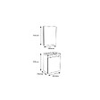 ALLIBERT - Pack lave mains avec miroir Porto Noir brillant - Marque allibert - vignette