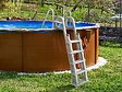 HABITAT ET JARDIN - Escalier double piscine "Mario" avec système de sécurité enfant - vignette
