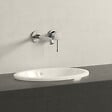GROHE - Mitigeur mural lavabo Essence avec corps encastré L Chromé - vignette