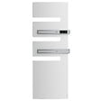 ATLANTIC - Sèche-serviettes connecté Serenis Premium mât à droite 750W + soufflerie 1000W blanc carat - ATLANTIC - 850659 - vignette