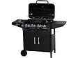 HABITAT ET JARDIN - Barbecue gaz "Festa 5" - 5 brûleurs dont 1 latéral - 12.9 Kw- Noir - vignette