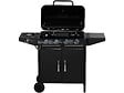 HABITAT ET JARDIN - Barbecue gaz "Festa 5" - 5 brûleurs dont 1 latéral - 12.9 Kw- Noir - vignette