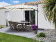 HABITAT ET JARDIN - Parasol jardin déporté en aluminium "Sky 4" - 3 x 4 m - Ecru - vignette