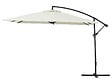 HABITAT ET JARDIN - Parasol jardin déporté  Alu "Ilios 3" - Carré - 3 x3 m - Ecru - vignette