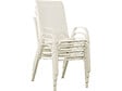 HABITAT ET JARDIN - Table et chaises de jardin en textilène "Cordoba XL 180"- Phoenix - 8 places - Ecru - vignette