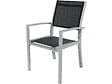 HABITAT ET JARDIN - Table extensible et chaises de jardin en aluminium "Lagos" - 200/320 x 105 x 76 cm - 12 chaises - Noir - vignette