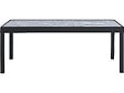 HABITAT ET JARDIN - Table extensible et chaises de jardin en aluminium "Lagos" - 200/320 x 105 x 76 cm - 12 chaises - Noir - vignette