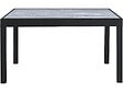 HABITAT ET JARDIN - Table extensible et chaises de jardin en aluminium "Lagos" - 140/280 x 90 x 76 cm - 8 places - Gris clair - vignette