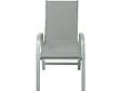 HABITAT ET JARDIN - Table extensible et chaises de jardin en aluminium "Lagos" - 140/280 x 90 x 76 cm - 10 places - Gris clair - vignette