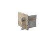 ALTANKA - Abri de jardin en bois - 6.25m2 - 2.5x2.5m - Ep. 28mm - Couleur: naturel - DOM521 - vignette