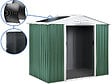 HABITAT ET JARDIN - Abri de jardin métal - "Rosas " - 4,07 m² avec panneaux solaires - Vert - vignette