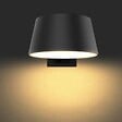 ASLO - Applique murale LED solaire Noire 5.26W 1000 Lumen Eclairage LED Détecteur infrarouge Angle 120° IP54 ASLO - vignette