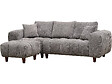 HABITAT ET JARDIN - Ottoman pour canapé droit "Matignon" - 70 x 70 x 46 cm - Gris - vignette
