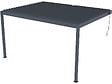HABITAT ET JARDIN - Pergola adossée en aluminium "Windsor" - Gris anthracite - 3 x 4 m - vignette