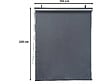 HABITAT ET JARDIN - Lot de 2 stores rétractables pergola - 124 x 225 cm - Gris anthracite - vignette