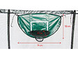 HABITAT ET JARDIN - Panier de basket universel pour trampoline "Loopy" - Vert - vignette
