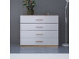 HABITAT ET JARDIN - Commode "Selena" - Bois - 4 tiroirs - Blanc - vignette