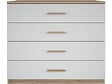 HABITAT ET JARDIN - Commode "Selena" - Bois - 4 tiroirs - Blanc - vignette