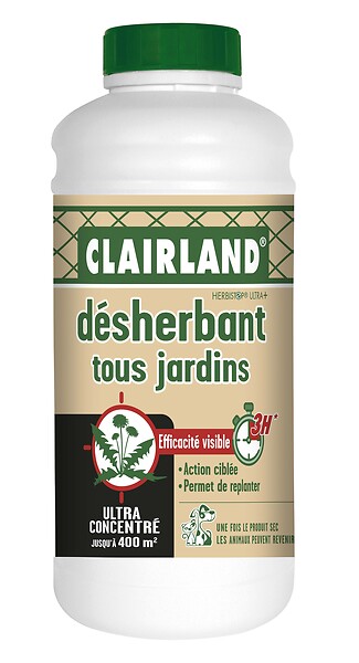 CLAIRLAND - Anti-mousse concentré - allées terrasses - 500mL - large