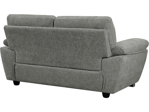 HABITAT ET JARDIN - Canapé fixe en tissu "Dallas" - 169 x 88 x 90 cm - 2 places - Gris - large