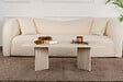 HABITAT ET JARDIN - Table basse en bois "Sabin" - 60 x 119 x 40 cm - Travertin - vignette