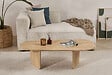HABITAT ET JARDIN - Table basse en bois "Ovalis" - 130 x 65 x 40 cm - Chêne - vignette