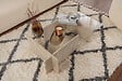 HABITAT ET JARDIN - Table basse en bois "Flavio" - 105 x 65 x 30 cm - Travertin - vignette