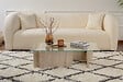 HABITAT ET JARDIN - Table basse en bois "Flavio" - 105 x 65 x 30 cm - Travertin - vignette