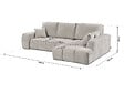 HABITAT ET JARDIN - Canapé d'angle droit convertible en tissu chenille "Verneuil" - 3 places - Beige - vignette