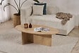 HABITAT ET JARDIN - Table basse en bois "Orba" - 120 x 65 x 40 cm - Chêne - vignette