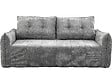 HABITAT ET JARDIN - Canapé droit en tissu texturé "Silvano" - 3 places - Gris - vignette