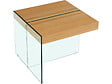 HABITAT ET JARDIN - Table basse "Agrigento" - 60 x 60 x 50 cm - Finition chêne - vignette