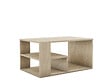 HABITAT ET JARDIN - Table basse en bois "Eros" - 80 x 40 x 50 cm - Travertin - vignette