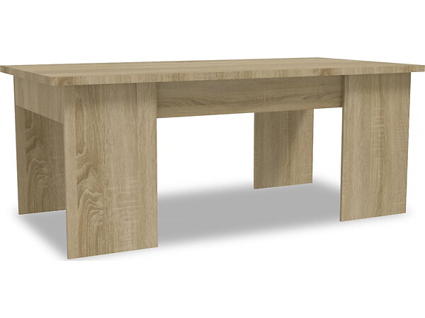 HABITAT ET JARDIN - Table basse "Diana" - 102 x 50 x 43 cm - Chêne - large