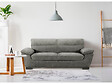HABITAT ET JARDIN - Canapé fixe en tissu "Dallas" - 210 X 88 X 90 cm - 3 places - Gris - vignette