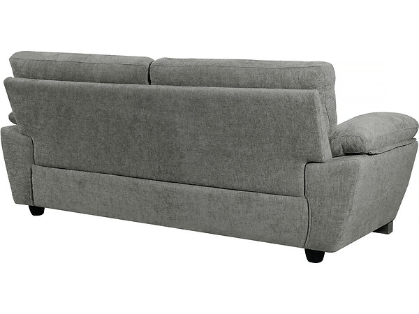 HABITAT ET JARDIN - Canapé fixe en tissu "Dallas" - 210 X 88 X 90 cm - 3 places - Gris - large