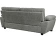 HABITAT ET JARDIN - Canapé fixe en tissu "Dallas" - 210 X 88 X 90 cm - 3 places - Gris - vignette