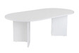 HABITAT ET JARDIN - Table basse en bois "Sable" - 60 x 119 x 40 cm - Blanc - vignette