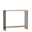 HABITAT ET JARDIN - Console en bois "Verona" - 90 x 26 x 74 cm - Pin noir de l'Atlantique - vignette