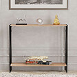 HABITAT ET JARDIN - Console en bois "Verona" - 90 x 26 x 74 cm - Pin noir de l'Atlantique - vignette
