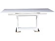 HABITAT ET JARDIN - Table repas extensible "Toda" - 140/180 x 90 x 77 cm - Blanc - vignette