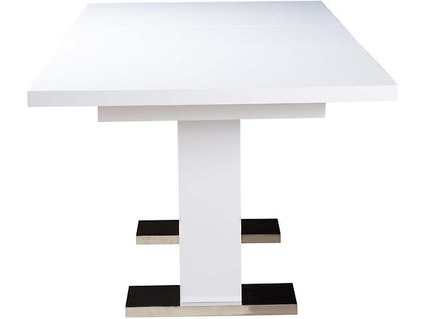 HABITAT ET JARDIN - Table repas extensible "Toda" - 140/180 x 90 x 77 cm - Blanc - large