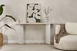 HABITAT ET JARDIN - Console en bois "Sira" - 150 x 35 x 75 cm - Blanc - vignette