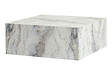 HABITAT ET JARDIN - Table basse en bois "Prizma" - 90 x 90 x 35 cm - Marbre Freesia - vignette