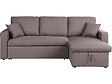 HABITAT ET JARDIN - Canapé d'angle convertible/ réversible avec coffre "Alain" - 3 places - Taupe - vignette