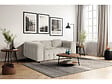 HABITAT ET JARDIN - Canapé droit en tissu chenille "Vendome" - 2 places - Beige - vignette
